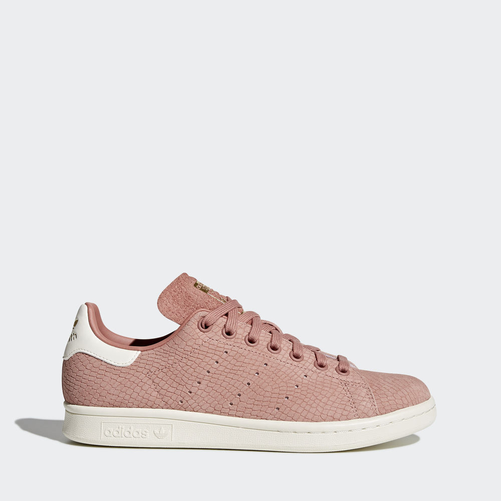 Adidas Stan Smith - Originals γυναικεια - Γκρι Ροζ/Γκρι Ροζ/Ασπρα,Μέγεθος: EU 36 – 54 2/3 (665LPJAG)